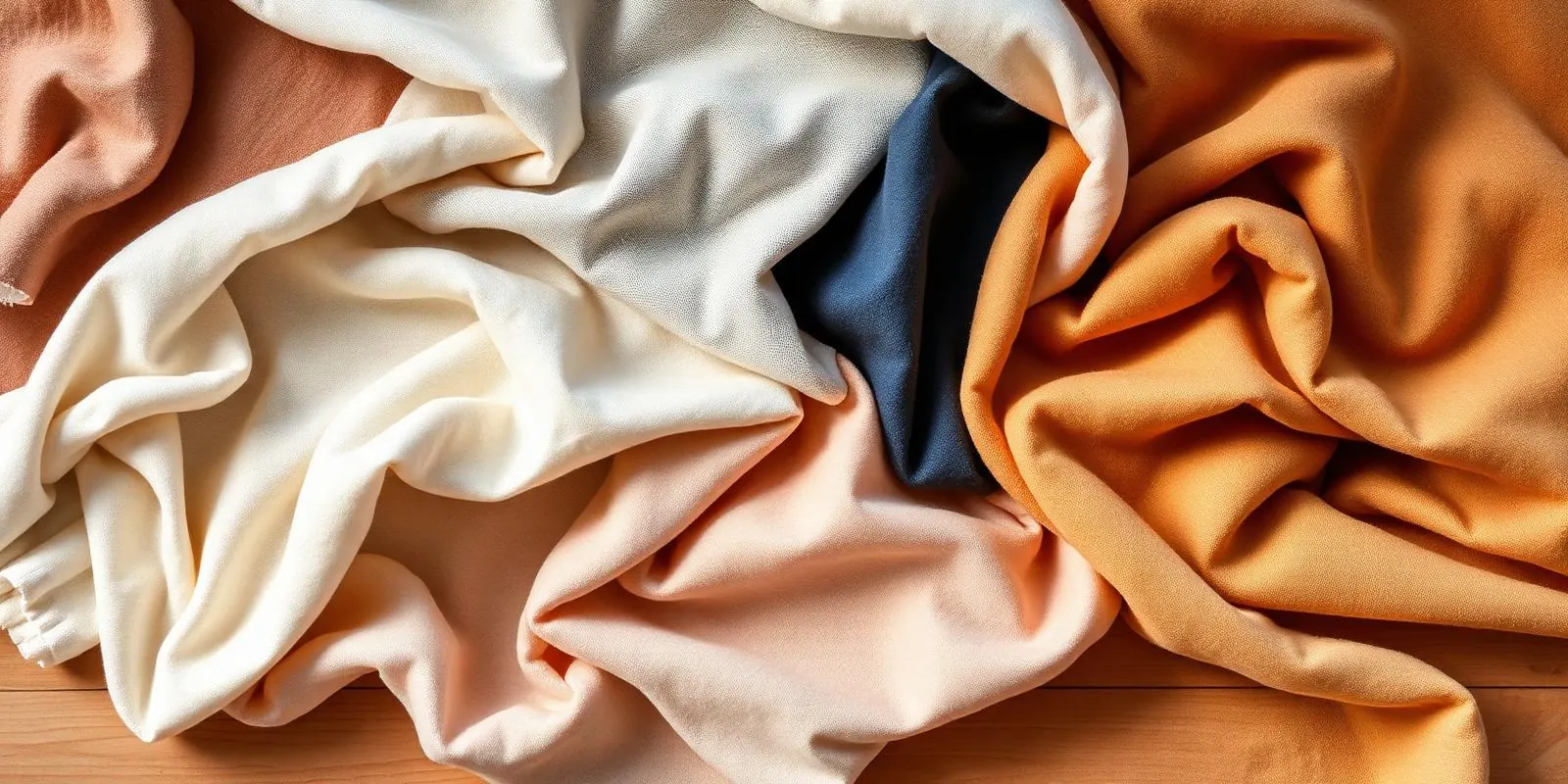 Fabric samples used to make blinds to measure
